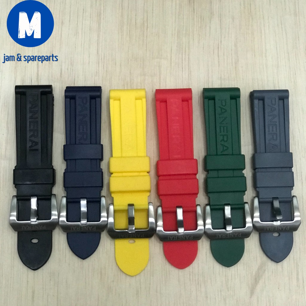 TALI JAM KARET PANERAI RUBBER STRAP OFFICINE PANERAI SPORTY PREMIUM