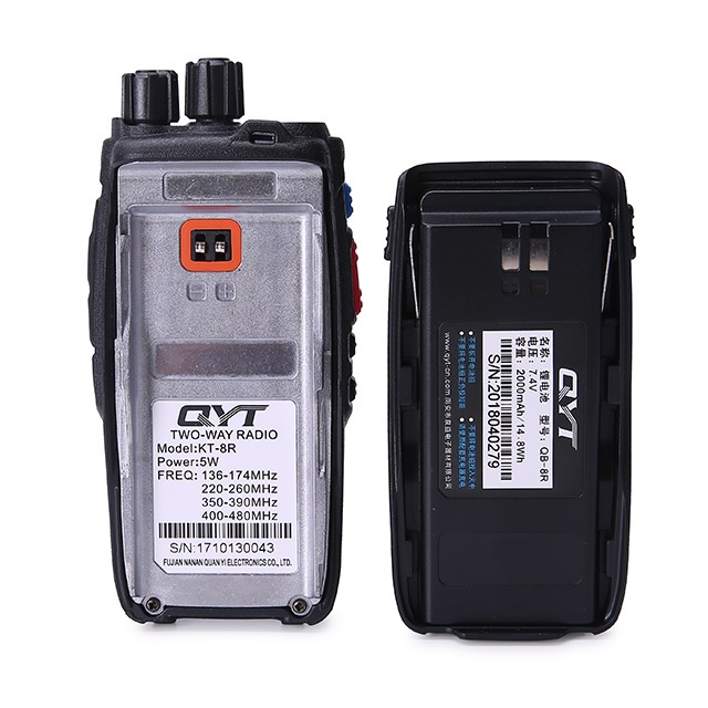 QYT KT-8R - Two-Way Radio Quad Band Radio Walkie Talkie 5W Power - Radio Panggi Dua Arah Quad Band 5W