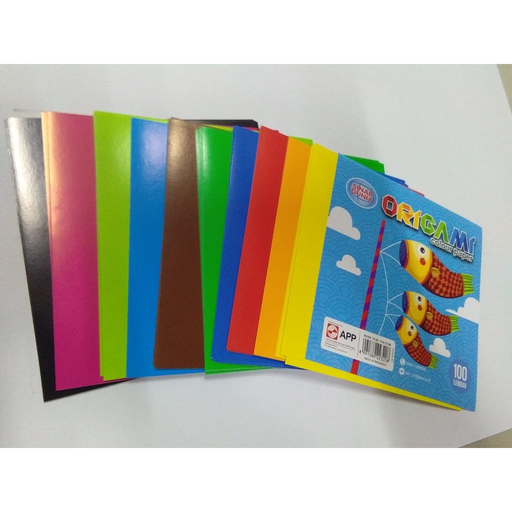 

SIDU ORIGAMI 12x12 ISI 100 LEMBAR kertas lipat