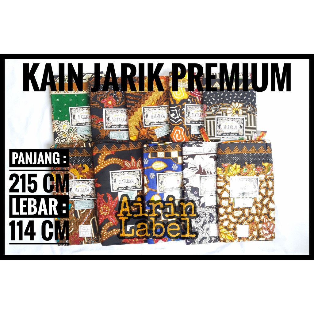 KAIN JARIK PREMIUM/KAIN PANJANG/SAMPING PANJANG/SAMPING KEBAT/KAIN JARIK MODERN/KEBAT PANJANG