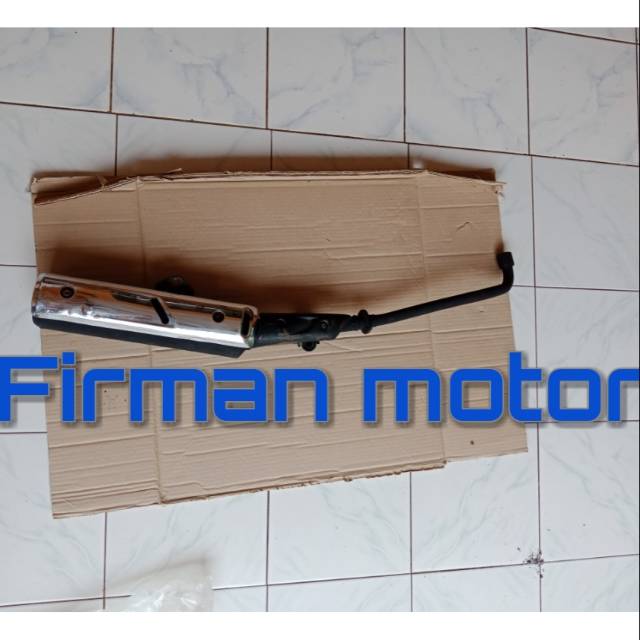 Knalpot yamaha vega r new ori