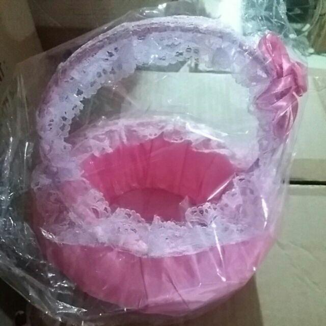 Keranjang Tabur Bunga Pink