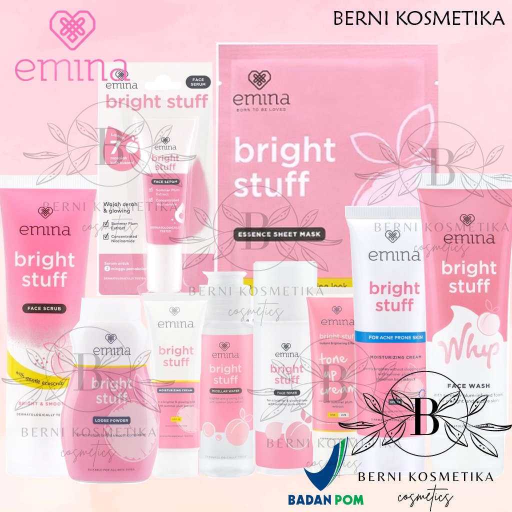 EMINA Bright Stuff Face Wash For Acne Prone Skin EMINA TONER EMINA SKINCARE EMINA FACIAL EMINA CREAM