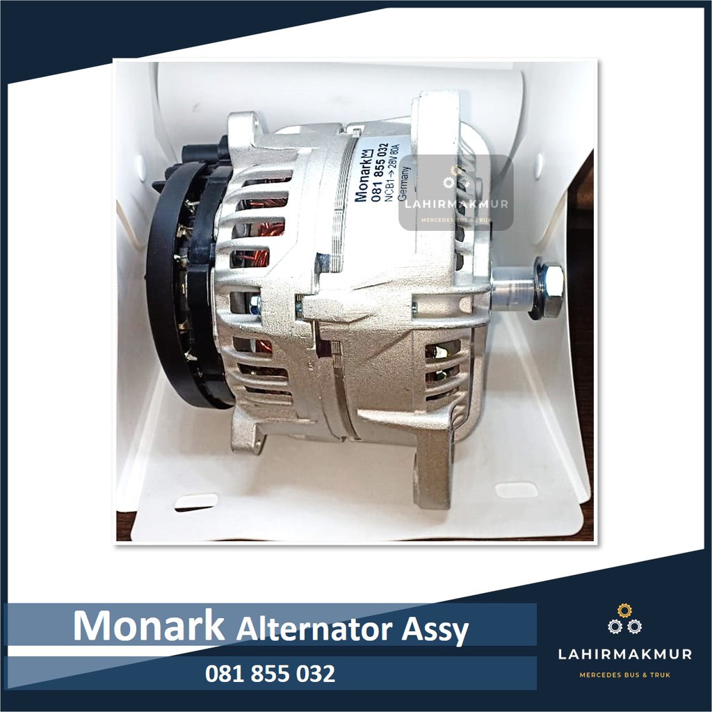 Alternator Assy 24V 80A MONARK Bis 1526 Mercedes Benz