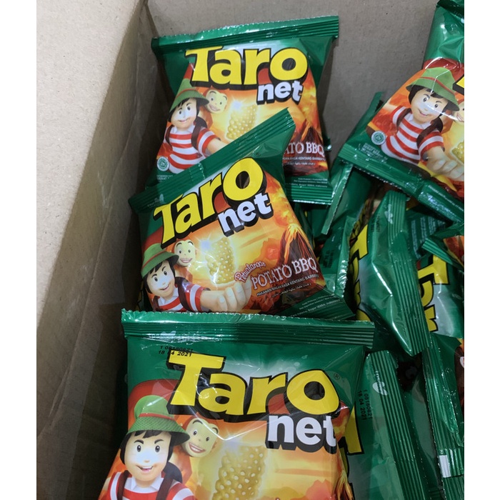 

Instant-Camilan- Taro Net 9Gr Rasa Potato Bbq Per 10 Bungkus -Camilan-Instant.