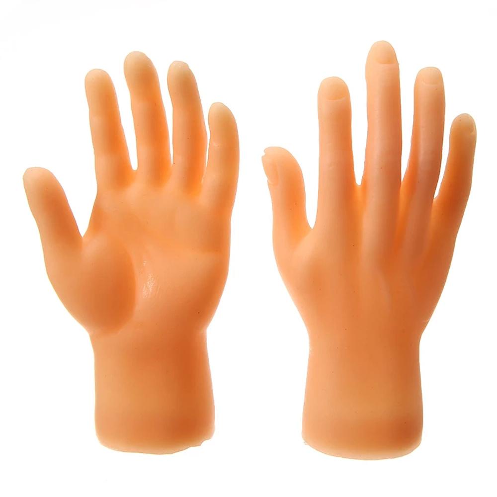 Lanfy Tiny Finger Hands Untuk Kostum Game Kiri Kanan Hand Toys Mainan Jari Lucu Kartun