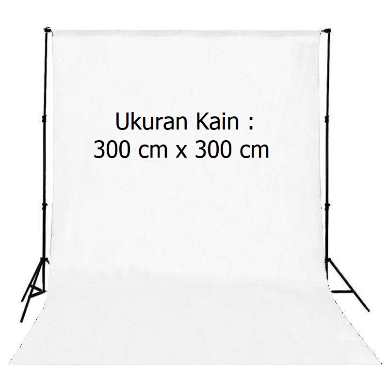 Kain Layar Latar Studio Photo Screen Chroma Edit BackGround Foto Backdrop Katun Cloth Muslin