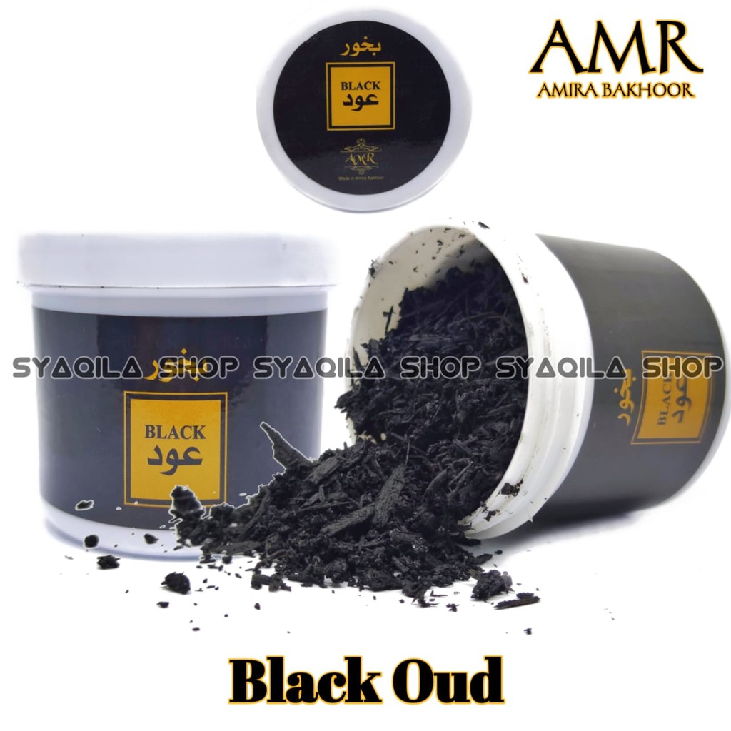 Buhur Black Oud AMR Bukhur Gahru Hitam Bukhour Dupa Pengharum Ruangan