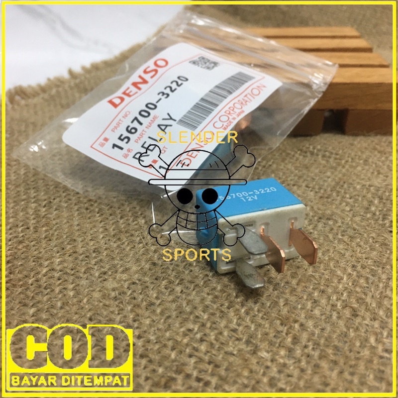 RELAY DENSO 12V KAKI 4 - RELAY DENSO 12V K4