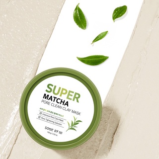 [Ready stok] Some By Mi Super Matcha Pore Clean Clay Mask 100g K-Beauty