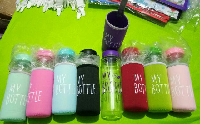 Bbm - 1kg 12pcs - My Bottle Bening Berlogo bpa Free Free Pouch Busa Warna