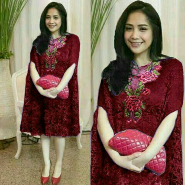 NAGITA ROSE / DRESS BROKAT / DRESS KEKINIAN