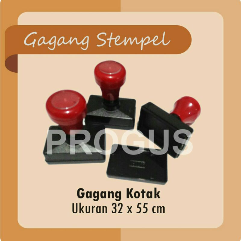 

Gagang Stempel Flash Otomatis Kotak Ukuran 32 x 55 mm