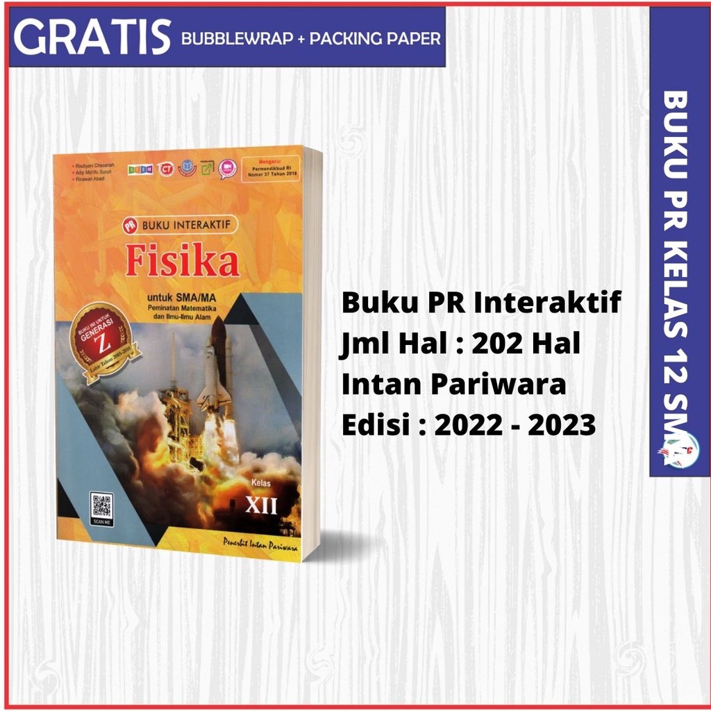 BUKU PR/LKS INTERAKTIF FISIKA SMA KELAS 12  INTAN PARIWARA