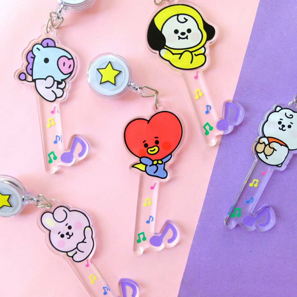 cofing bt21 baby corona zero touch tool finger extensions souvenir gift kado lucu gantungan tas tag