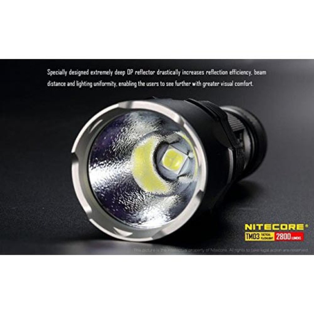 Thomgear Nitecore Tm03 Tiny Monster Senter Led Cree Xhp70 2800 Lumens Probolinggo Paiton Jm
