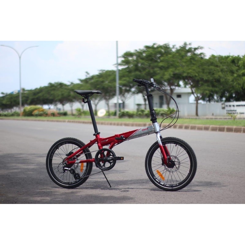 Sepeda lipat Foldingbike POLICE TEXAS 8 PLUS Free HELM RMB