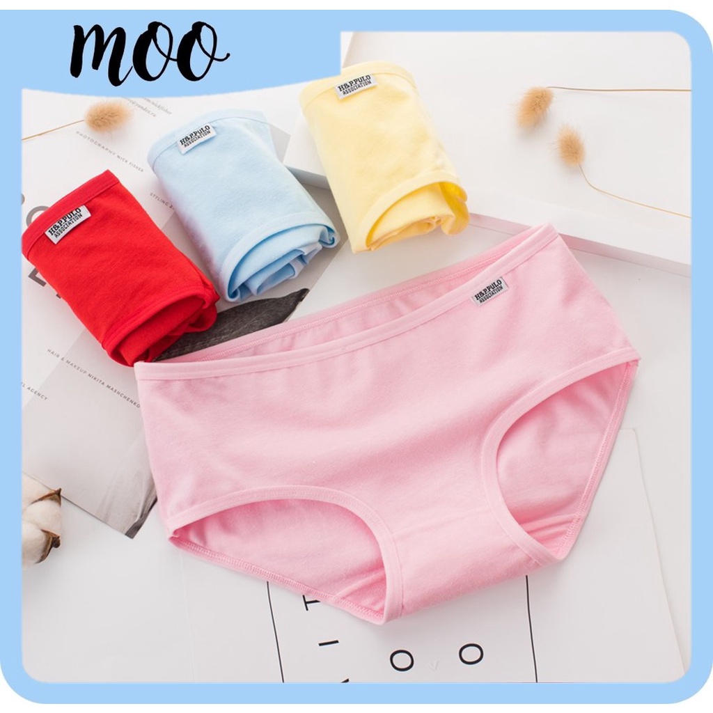 MOODC340 Celana Dalam Wanita UnderPants Underware CD Briefs Elastis Seamless MidWaist cod