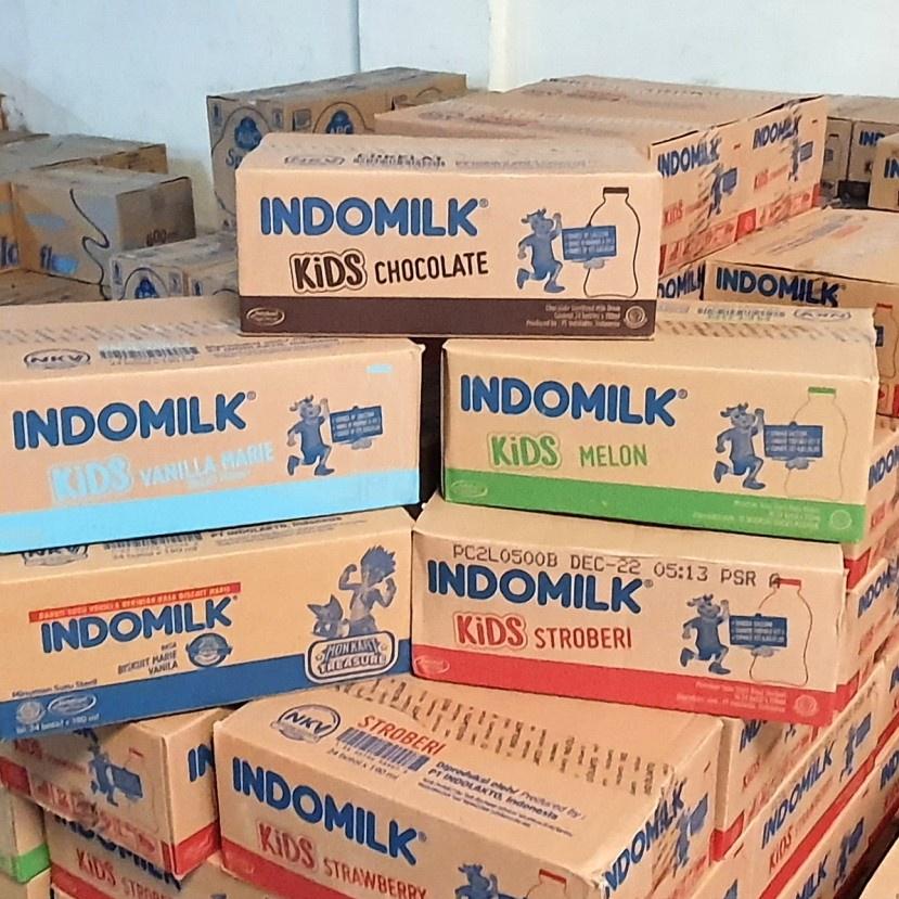 

CTN 24*190ML - SUSU INDOMILK BOTOL 190ML / ONLY / INDOMILK PET Update