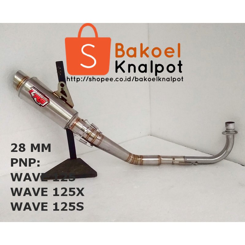 Ekzos Wave125 / Ekzos Wave125x / Ekzos Wave 125 28mm / Ekzos Wave 125 S / Exhaust Wave 125