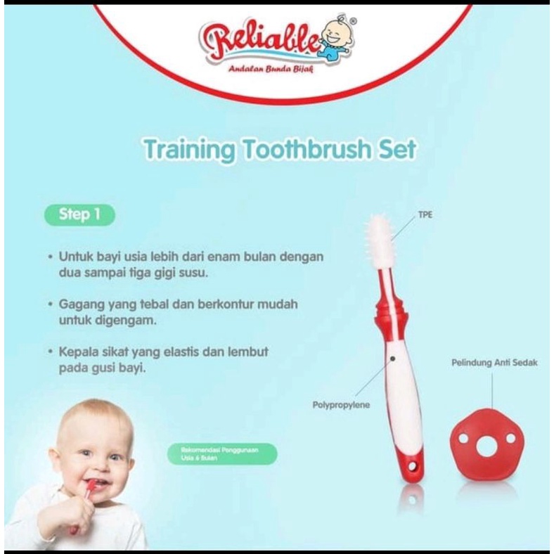 Training Toothbrush Set Reliable (RSB-7903)