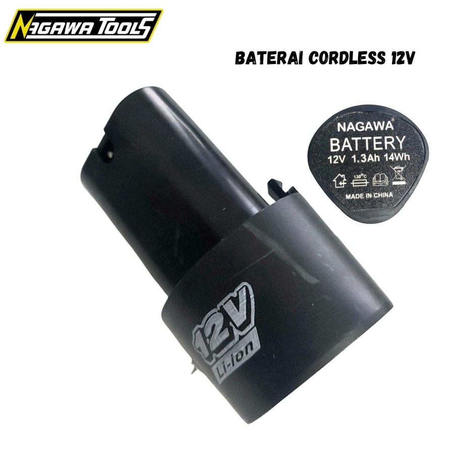 BATERRY BATERAI CORDLESS NAGAWA 12V