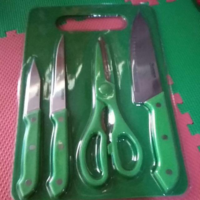 Pisau Set Telenan 5 In 1 Warna Stainless Murah