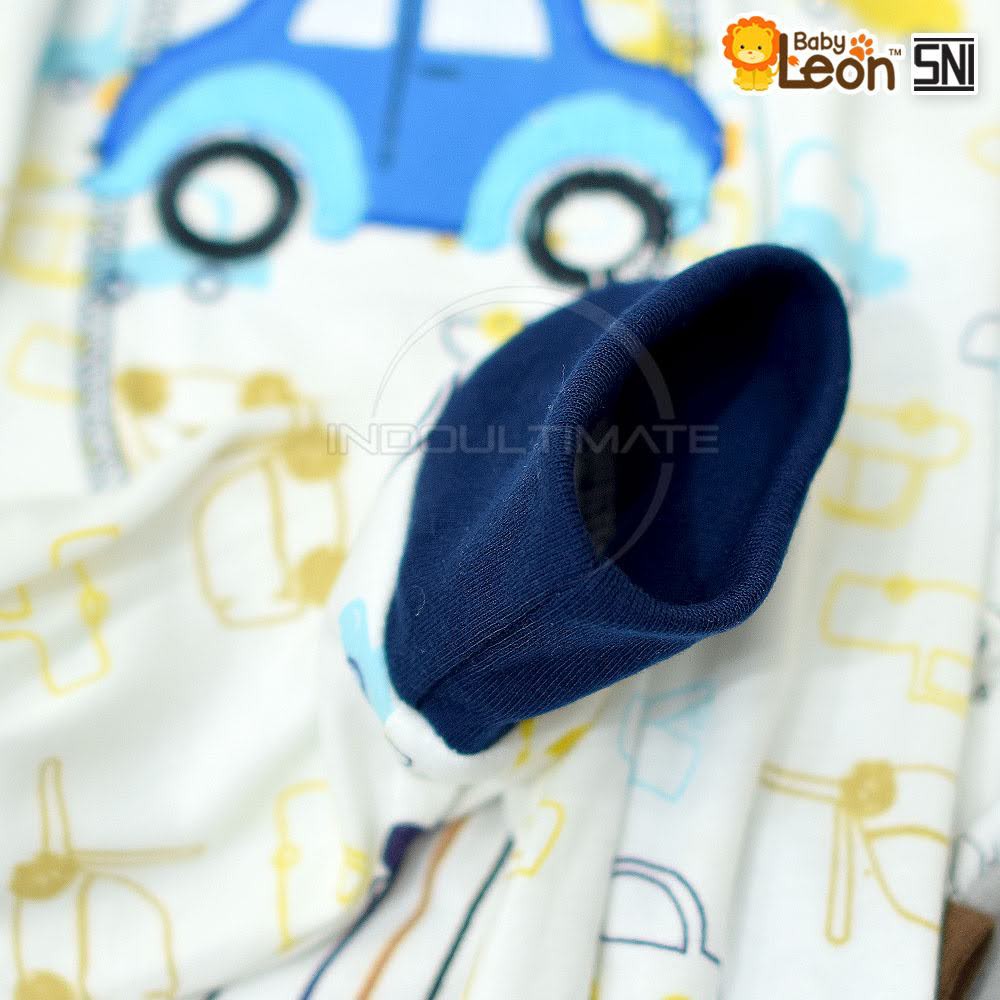 SNI Celana Panjang Anak Bayi Bordir BABY LEON Newborn GY-S81 baju tidur piyama diaper pants bayi