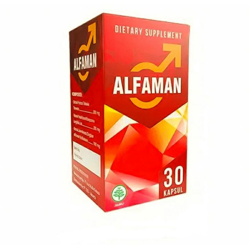 ALFAMAN ORIGINAL - Stamina Pria Alfaman Ampuh Reaksi Cepat - Alfaman