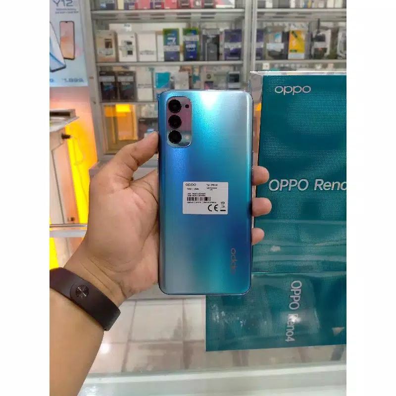 HP PROMO MURAH Oppo Reno 4 Ram8/128Gb New Segel Garansi Resmi oppo Service Center ORIGINAL