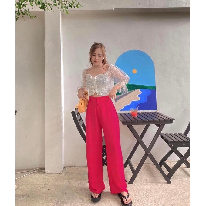 TERLARIS CELANA KULOT HIGHWAIST/CELANA KULOT HW/CELANA KULOT KANCING/CELANA KULOT  BALI/CELANA KULOT