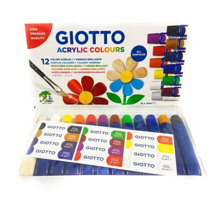 

BARU! CAT ACRYLIC GIOTTO 12C / CAT AKRILIK GIOTTO 12 ALAT LUKIS TERMURAH DAN TERBARU AL4