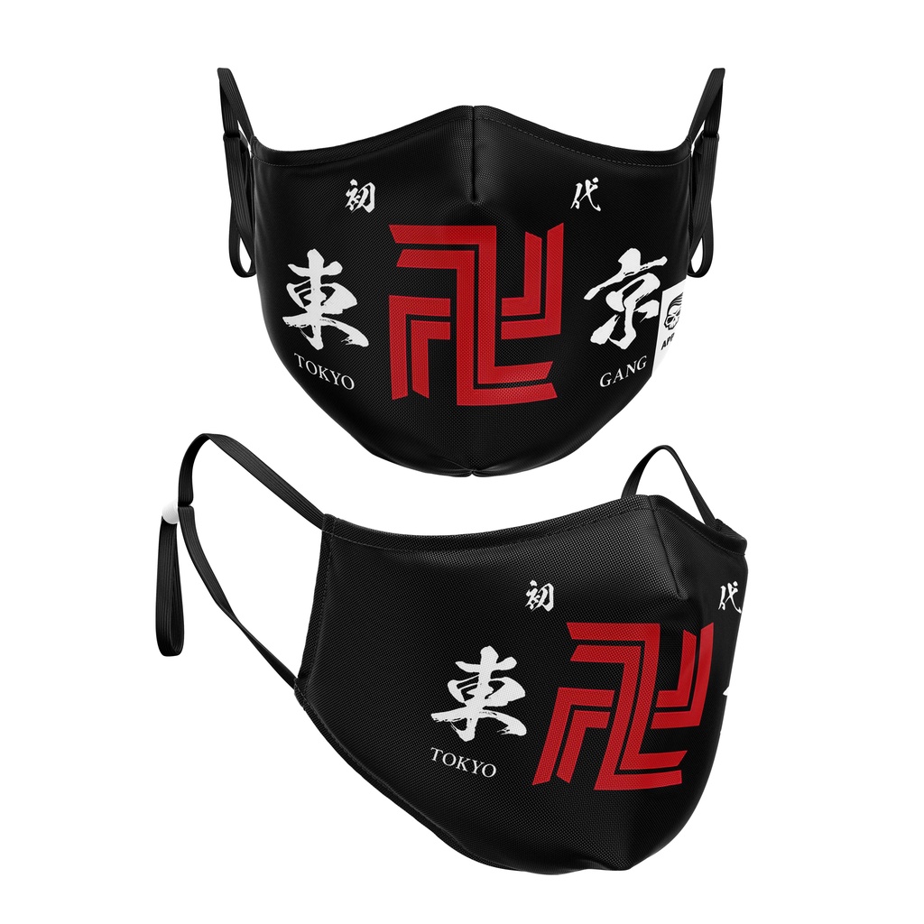 MASKER ANIME TOKYO REVENGERS SERIES 004 FULLPRINT 3FLY PREMIUM