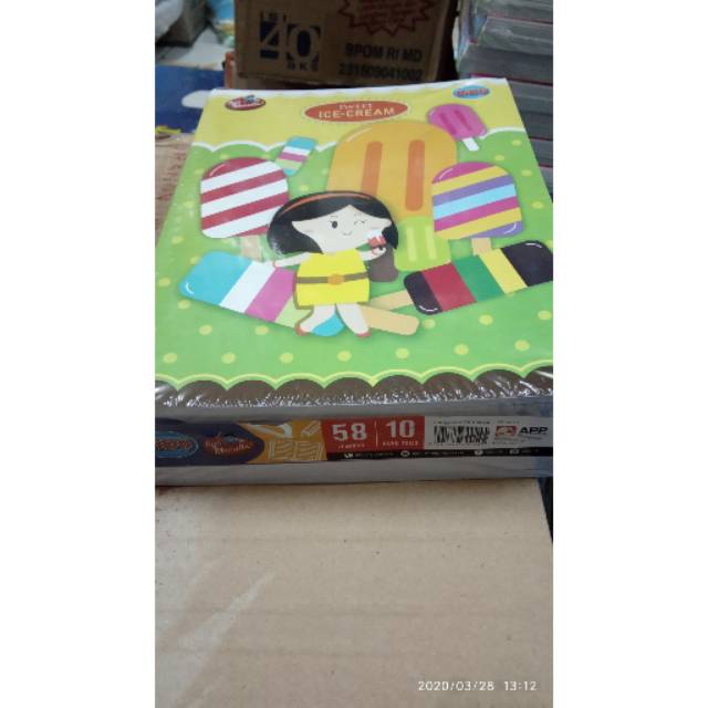 

10 Buku Tulis sidu 58 lembar