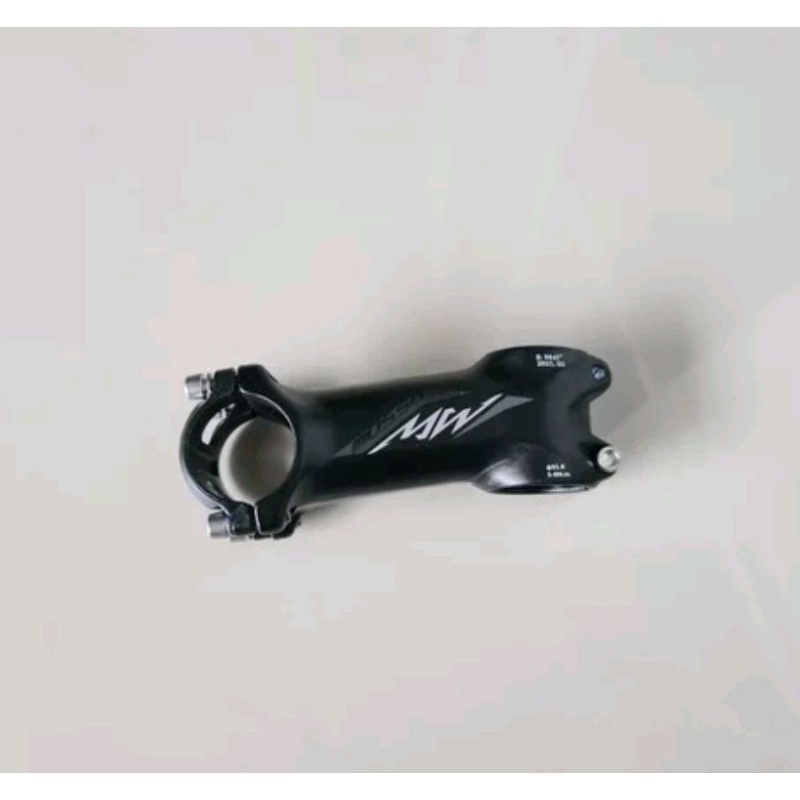 Stem Mosso Super Light Panjang 90 x 31.8 MM Angle 7 Derajat Black Gray - 9 Cm Alloy Alumunium Ringan bisa sepeda mtb roadbike balap road bike dll