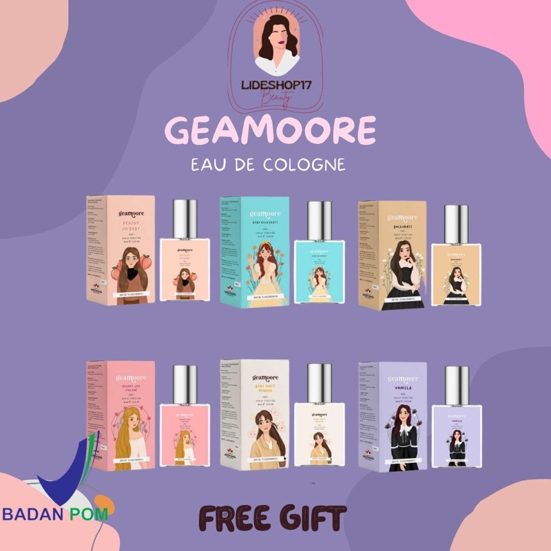 [READY] PARFUM GEAMOORE EAU DE COLOGNE GEAMOORE 30ml