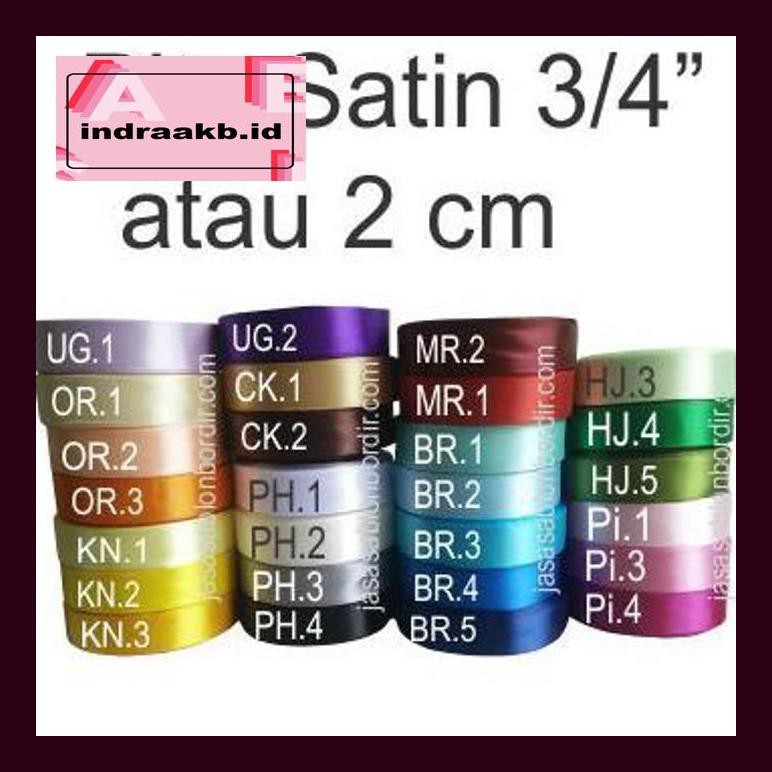 

Babyglpak Pita Satin 3/4 Inch Atau 2 Cm Tyt840