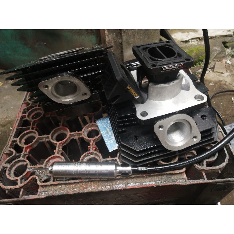 Paket blok porting rx king MEMBRAN VFORCE FUll porting Blok cylinder Rx king Yp 2 YAMAHA thailand