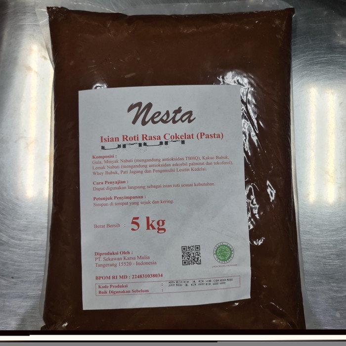 

SELAI NESTA 5KG Coklat Filling 5 kg GROSIR