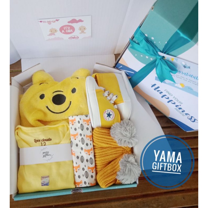 YAMA GIFTBOX hampers bayi kado kelahiran selimut bayi