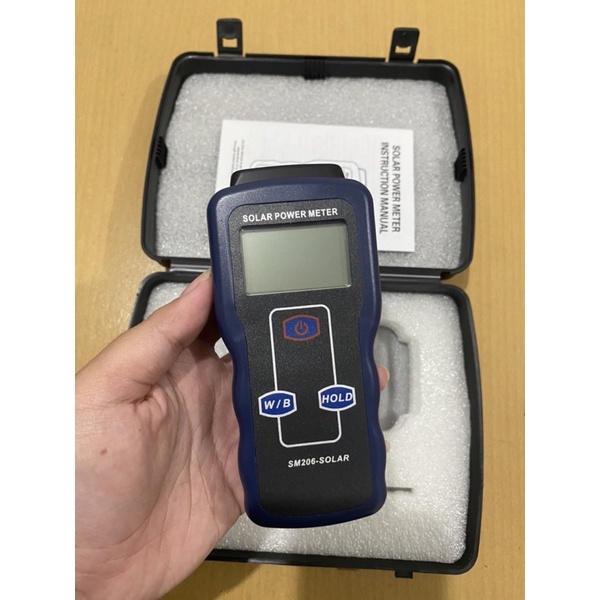 Solar Power Meter Radiation Tester Model SM-206 Brand Sanpo