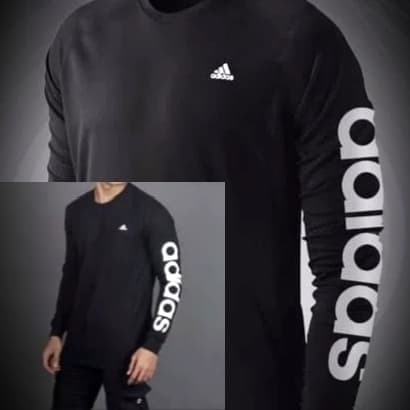 Sweater ADIDAS Keren/Jaket Kaos/Pakaian Baju Pria/Fashion Distro Trend