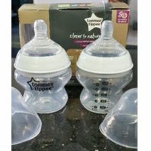 (Preloved) Tommee Tippee Close To Nature Botol Isi 2 150 ml