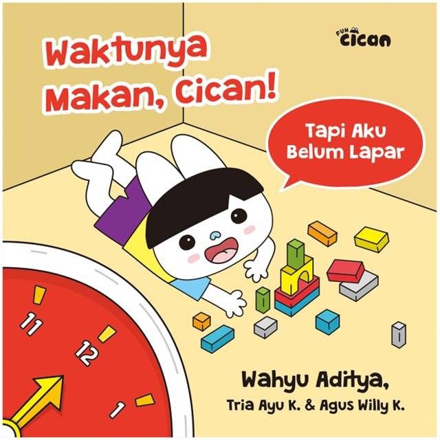[Mizan] Seri Fun Cican Waktunya Makan  Cican Boardbook