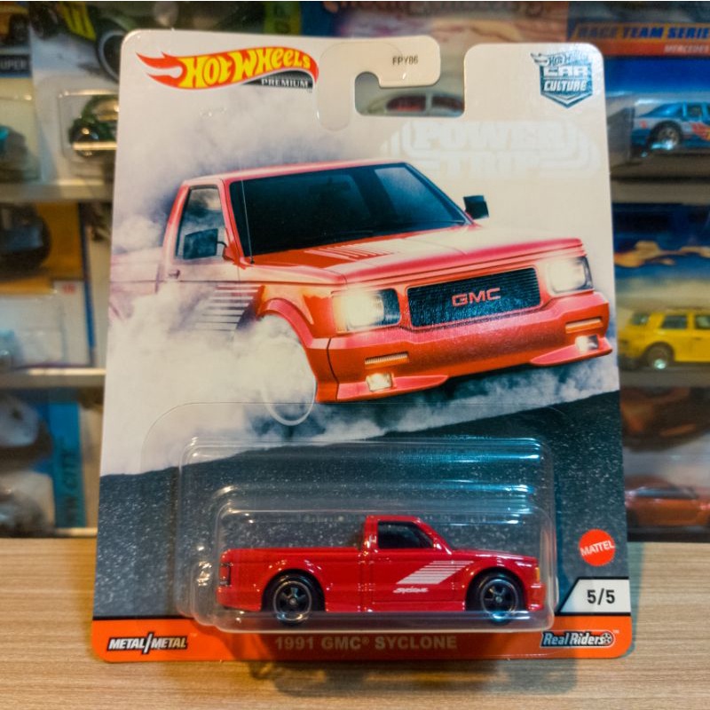 HOT WHEELS 1991 GMC SYCLONE - POWER TRIP - PREMIUM