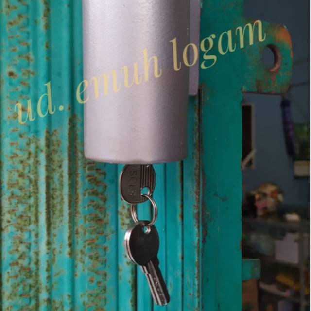 Kunci folding gate / kunci gembok bambu