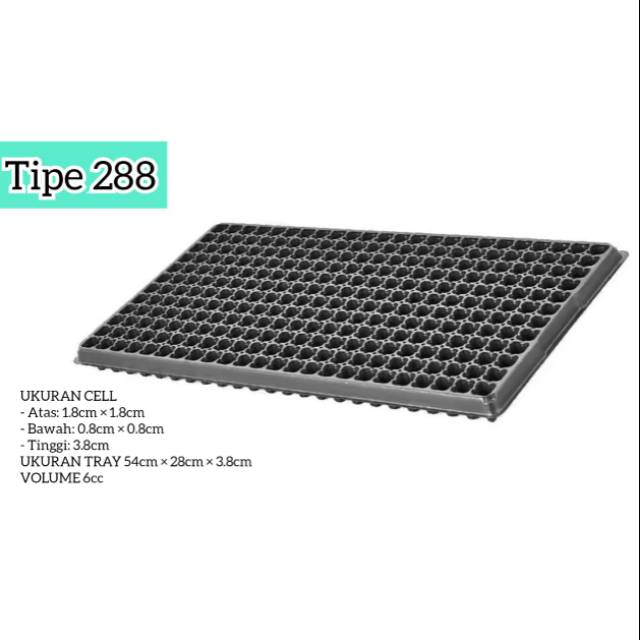 potray semai type lobang 288