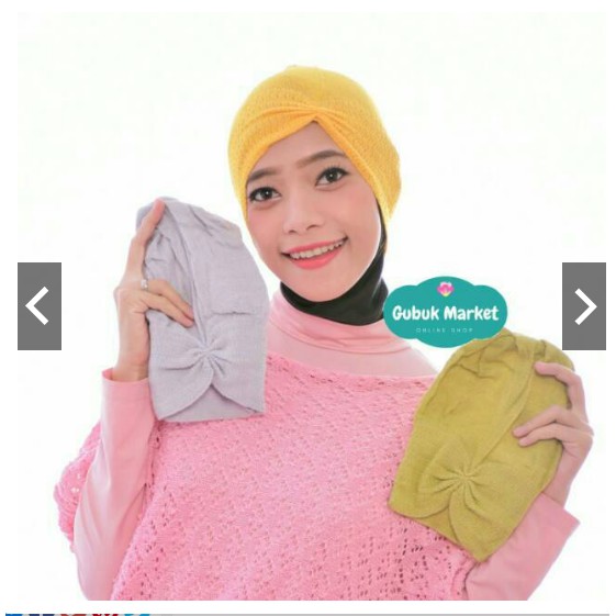 GROSIR Ciput Kerut Rajut