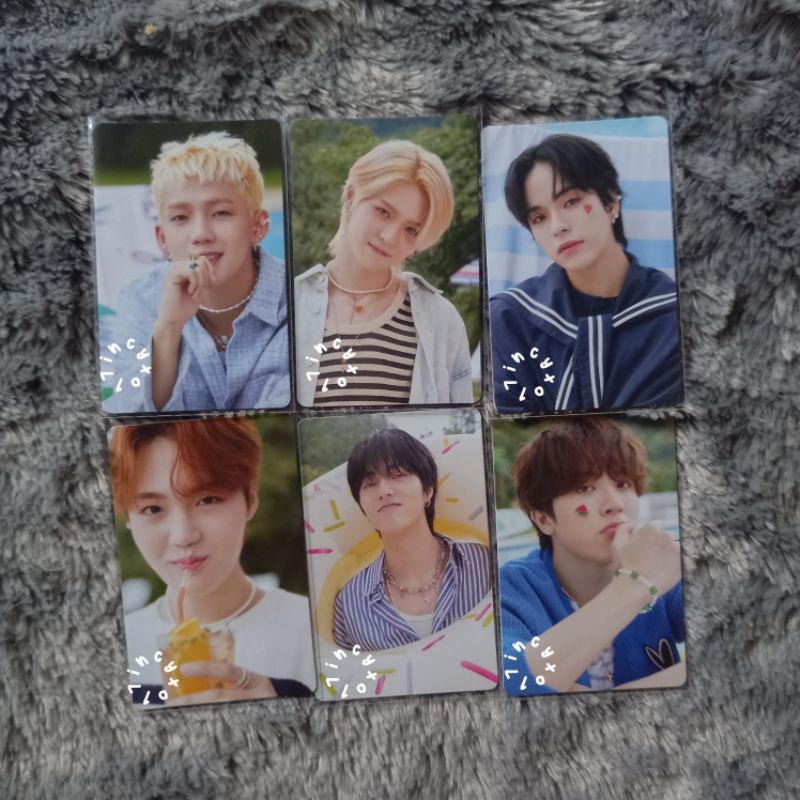 MEMBER SET (POSTCARD + PC) MAGAZINE 2ND ANNIVERSARY TREASURE BLUE HYUNSUK YOSHI JAEHYUK DOYOUNG HARU