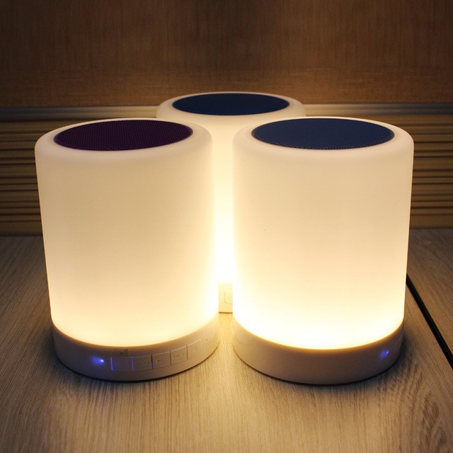 Touch Sound Lamp S-66 Bluetooth Speaker dengan Lampu Tidur Warna Warni